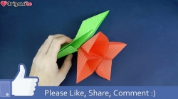 کاردستی با کاغذ رنگی برای کودکان و پیش دبستانی ها